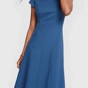 Ann Taylor fit and flare dress, size 8